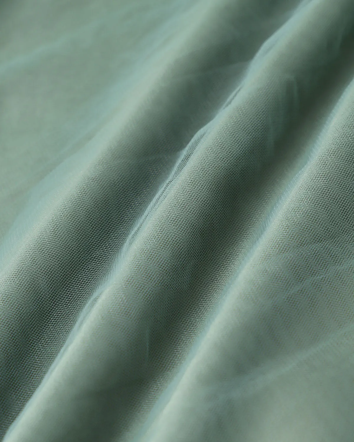 Green Mesh Flowy Slip Midi Dress sold by rihoas product image thumbnail 3