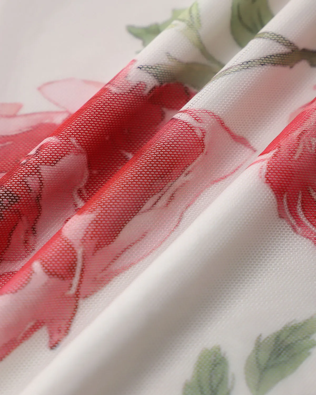 Beige Floral Bodycon Ruffle Maxi Dress sold by rihoas product image thumbnail 3