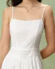 White Embroidery Slip Maxi Dress sold by rihoas