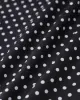 Black Polka Dot A-Line Mini Skirt sold by rihoas