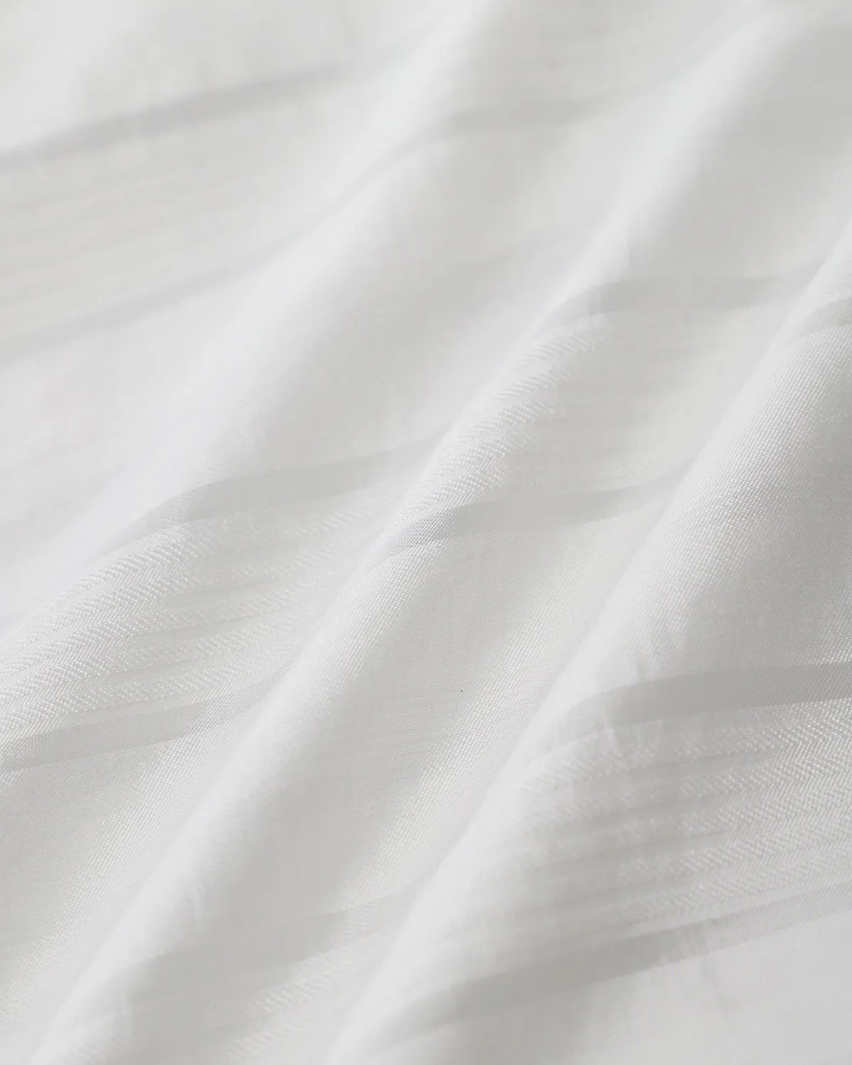 White Striped Button Blouse sold by rihoas product image thumbnail 3