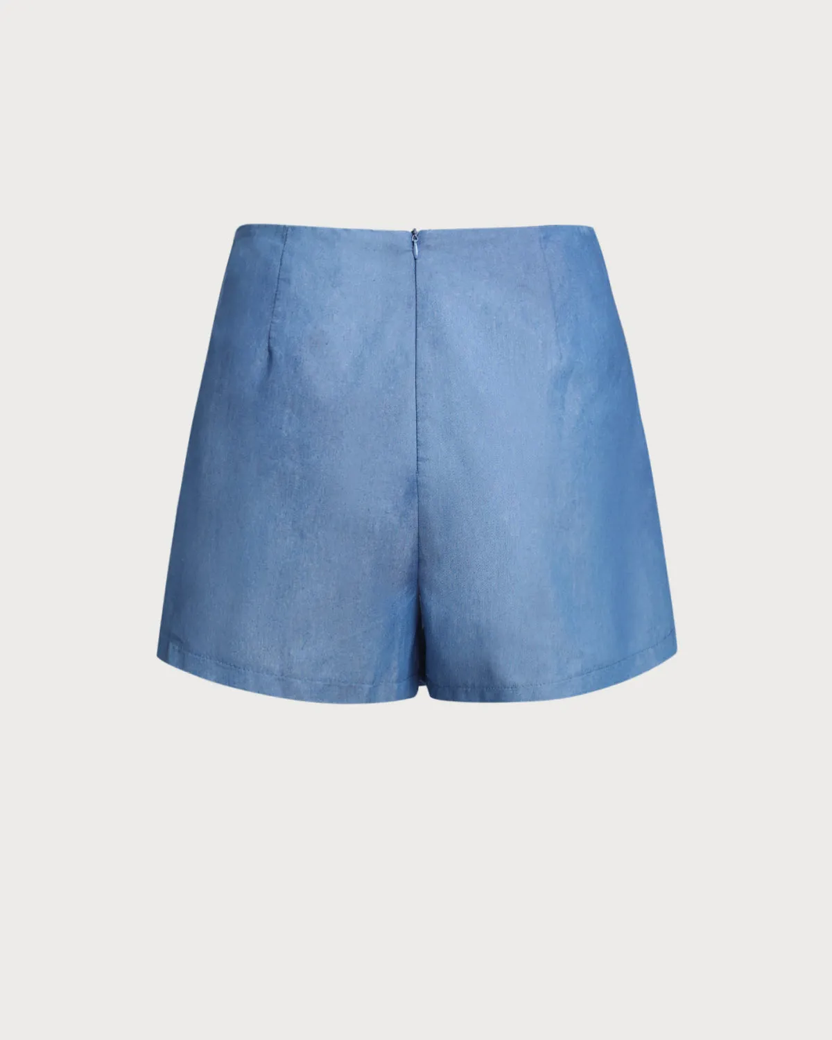 Blue Wrap Skorts sold by rihoas product image thumbnail 2
