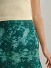 Green Floral Mermaid Skirt sold by rihoas
