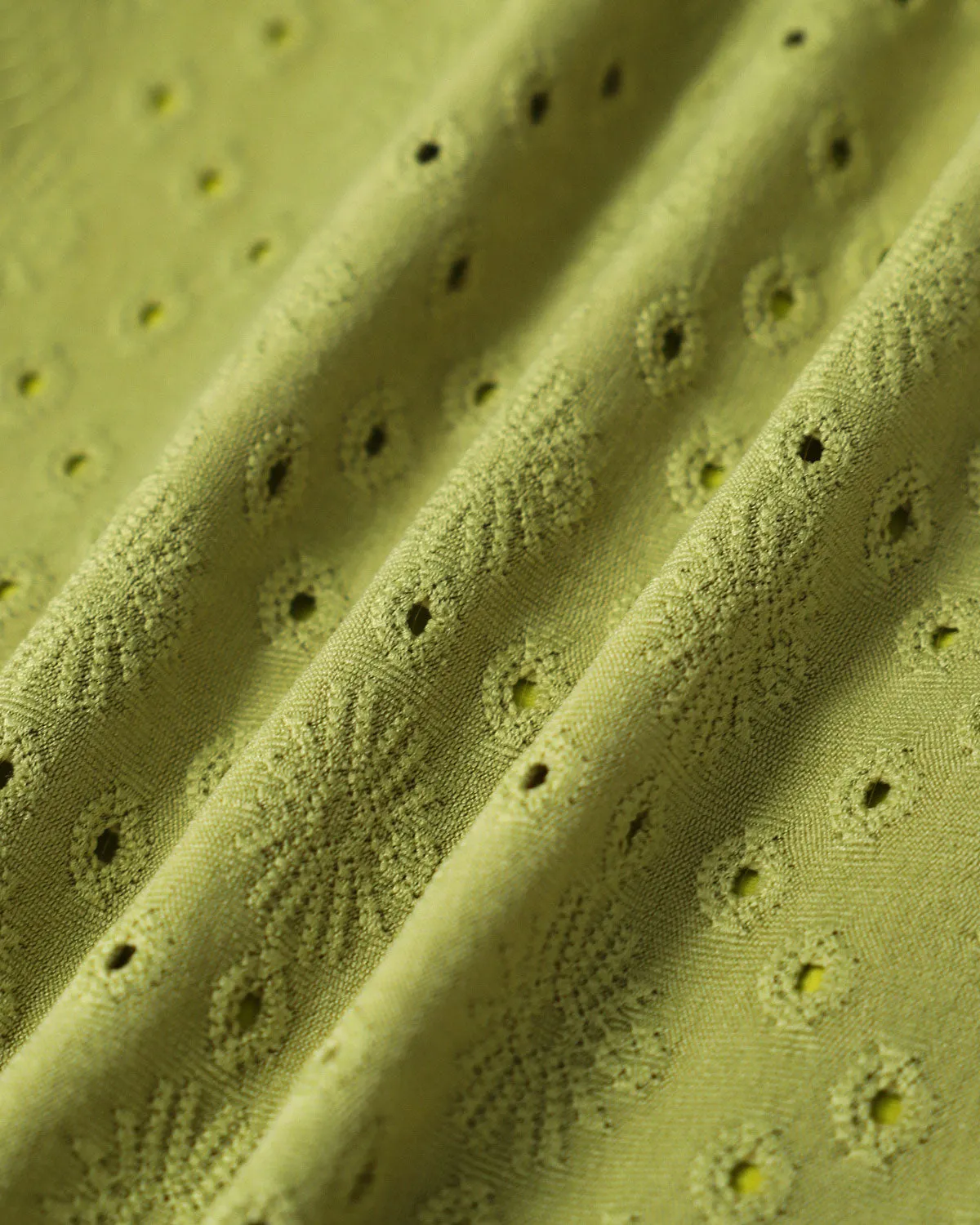 Green Jacquard Bralette One-Piece Swimsuit sold by rihoas product image thumbnail 3