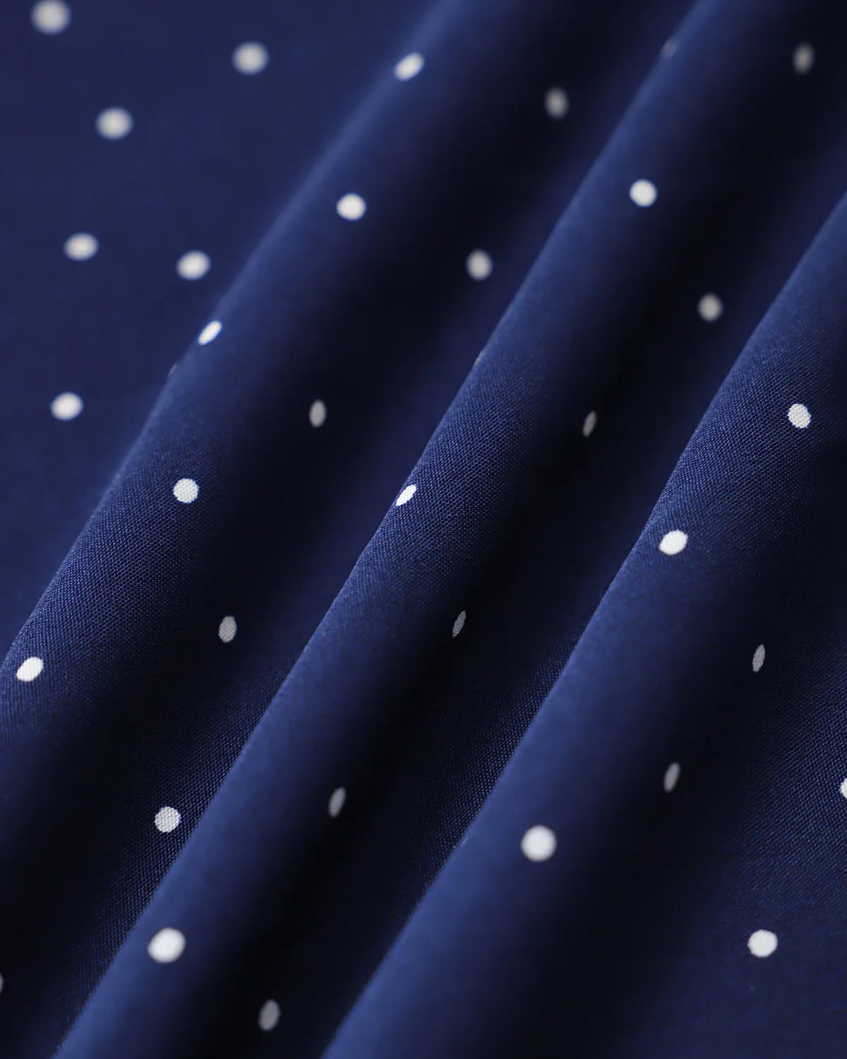 Blue Polka Dot Halter Maxi Dress sold by rihoas product image thumbnail 3