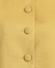Yellow Round Neck Button Vest sold by rihoas