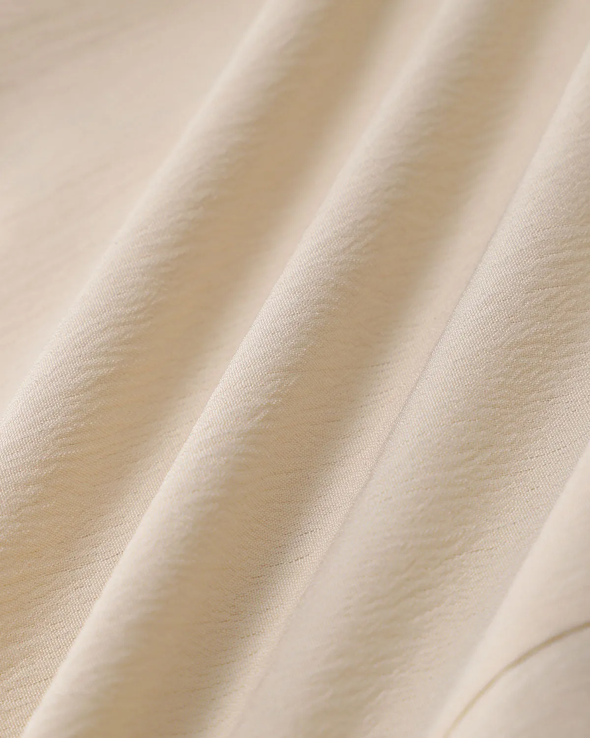 Beige V Neck Pleated Button Blouse sold by rihoas product image thumbnail 3