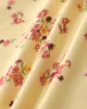 Yellow Floral Ruffle Sleeveless Mini Dress sold by rihoas