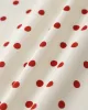 Beige Polka Dot Plus Size Midi Dress sold by rihoas