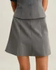 Grey Mermaid Mini Skirt sold by rihoas