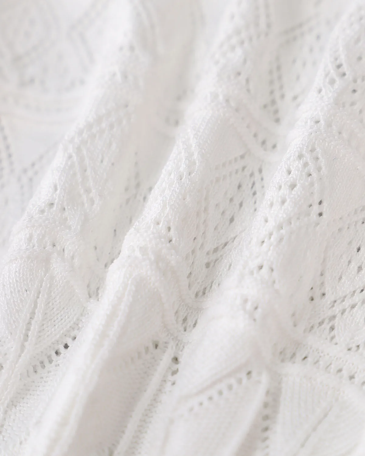 White U Neck Sleeveless Sweater Mini Dress sold by rihoas product image thumbnail 3