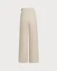 Apricot Ruched Straight Pants sold by rihoas