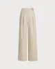 Apricot Ruched Straight Pants sold by rihoas