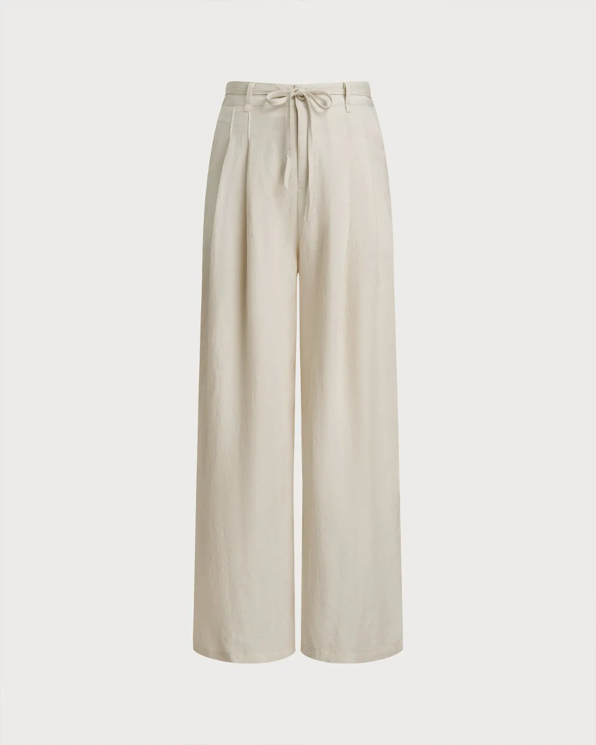 Apricot Wide Leg Casual Pants sold by rihoas