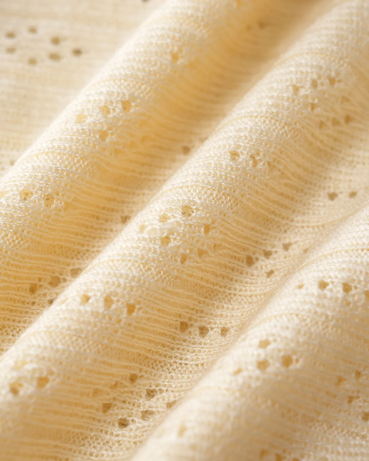 Yellow U Neck Knit Tank Top sold by rihoas product image thumbnail 3