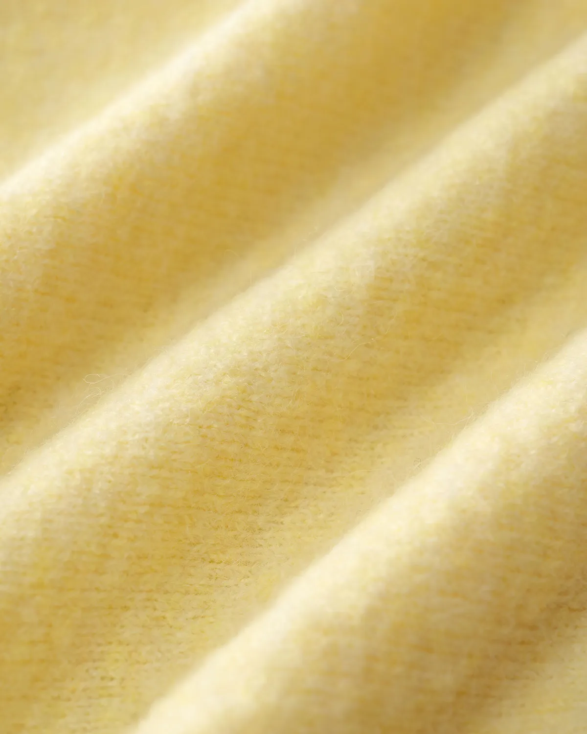 Yellow Round Neck Knit Cardigan sold by rihoas product image thumbnail 3