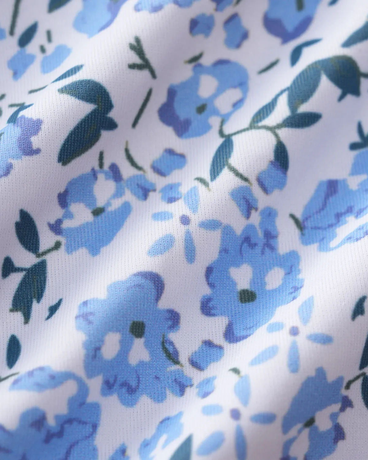 Blue Floral Triangle Bikini Set sold by rihoas product image thumbnail 3