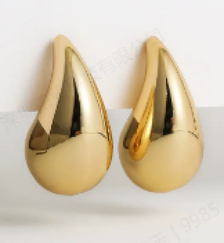 Gold Alloy Earrings sold by rihoas