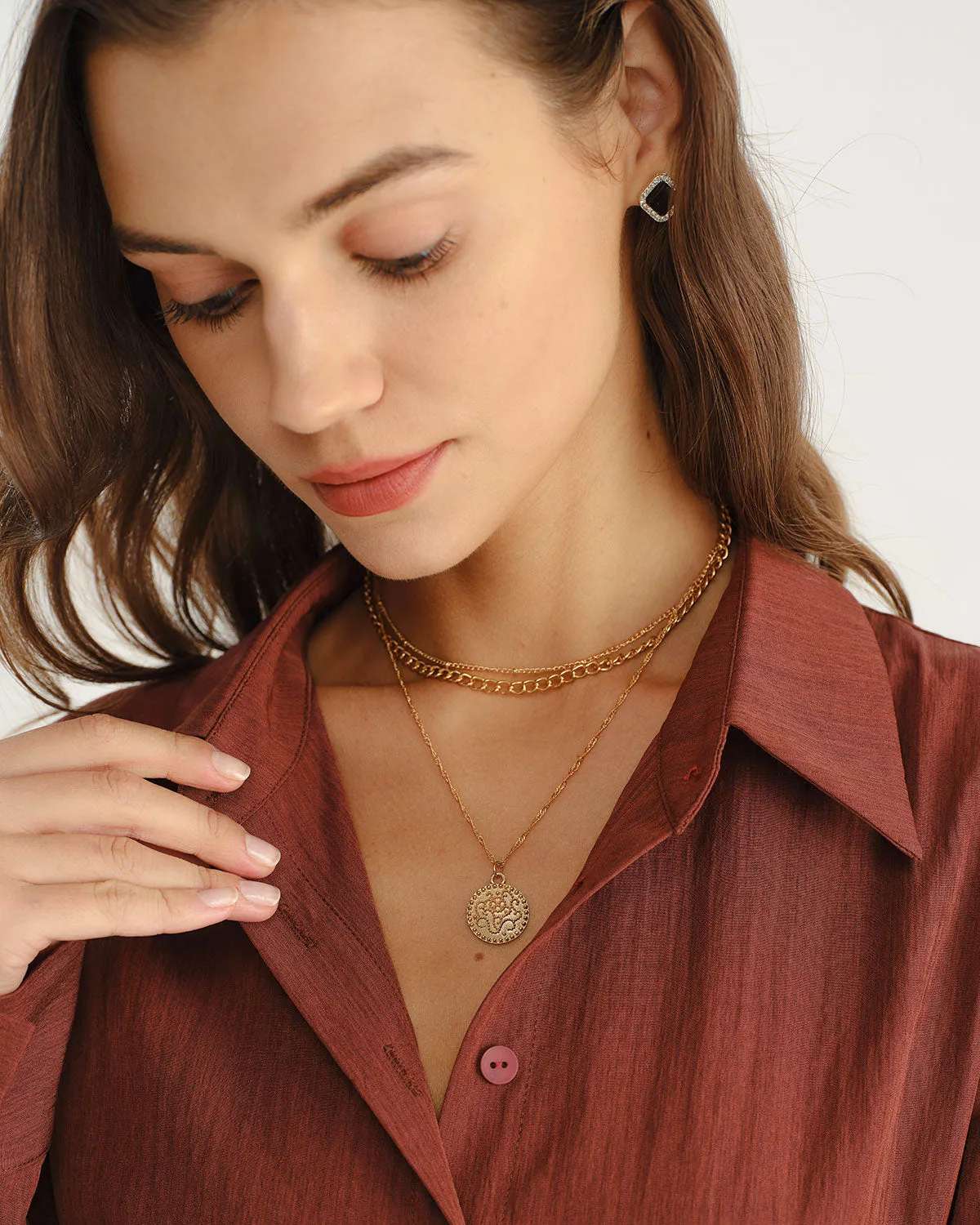 Women's Alloy Necklace sold by rihoas product image thumbnail 3