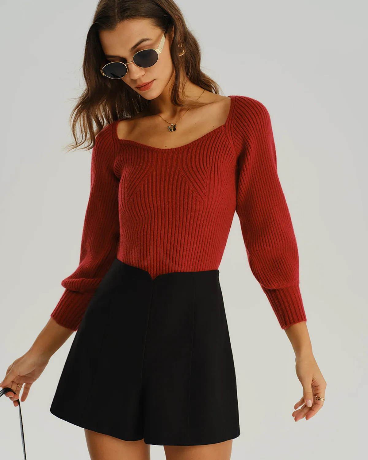 Black Natural Waisted Pocket Shorts sold by rihoas product image thumbnail 4