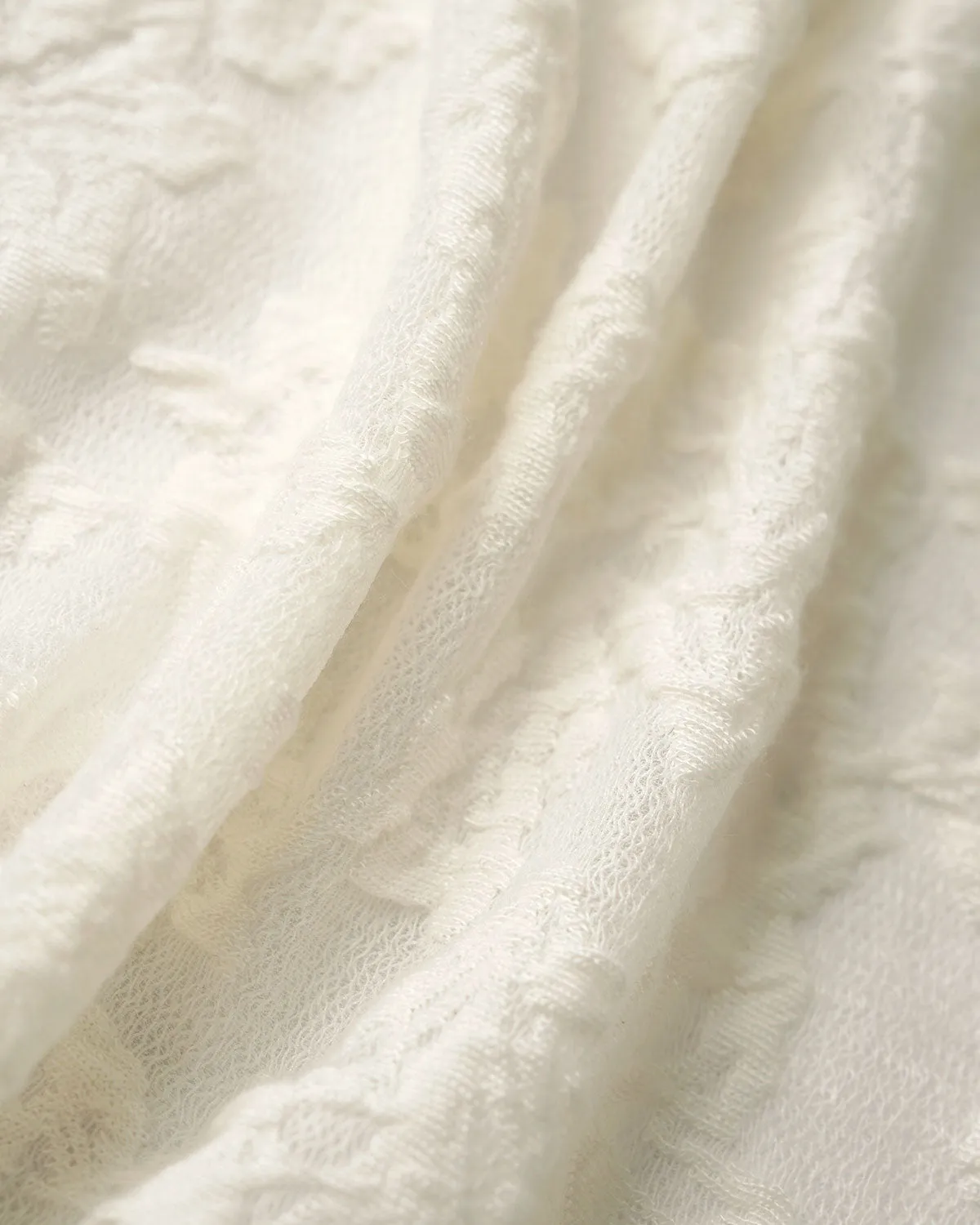 Beige Textured See Through Tee sold by rihoas product image thumbnail 3