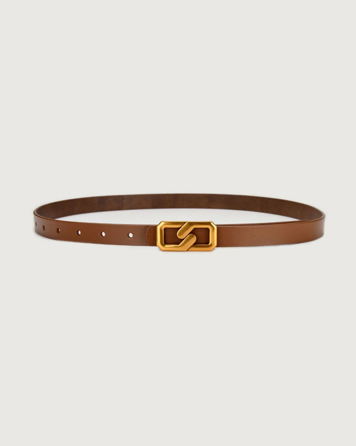 Caramel Buckle Belt sold by rihoas