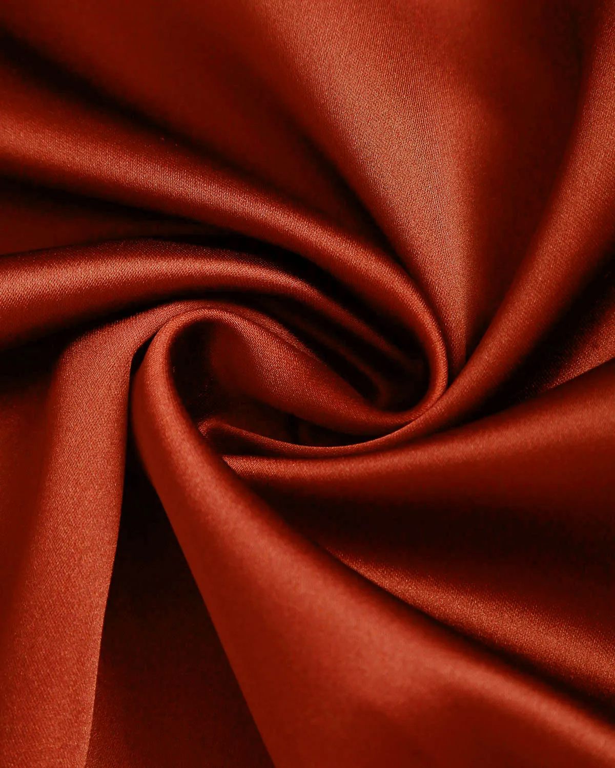 Brick Red Satin Slip Maxi Dress sold by rihoas product image thumbnail 3