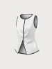 Off White  Contrasting Vest sold by rihoas