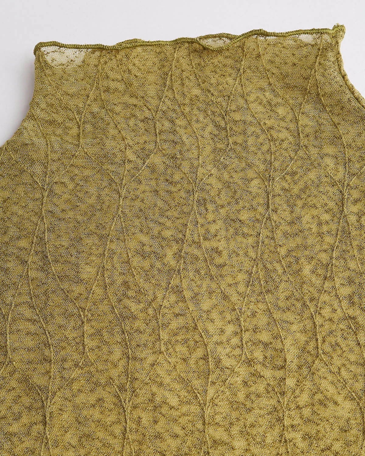 Green Lace See Through Tee sold by rihoas product image thumbnail 3