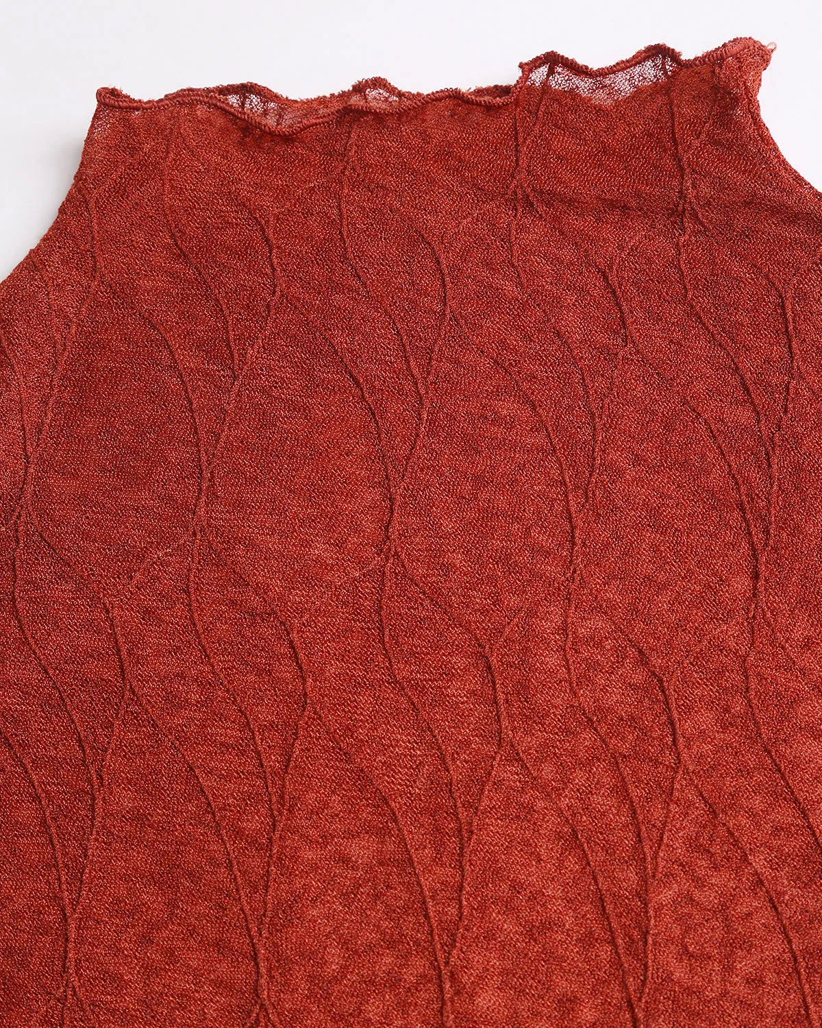 Red Lace See Through Tee sold by rihoas product image thumbnail 2