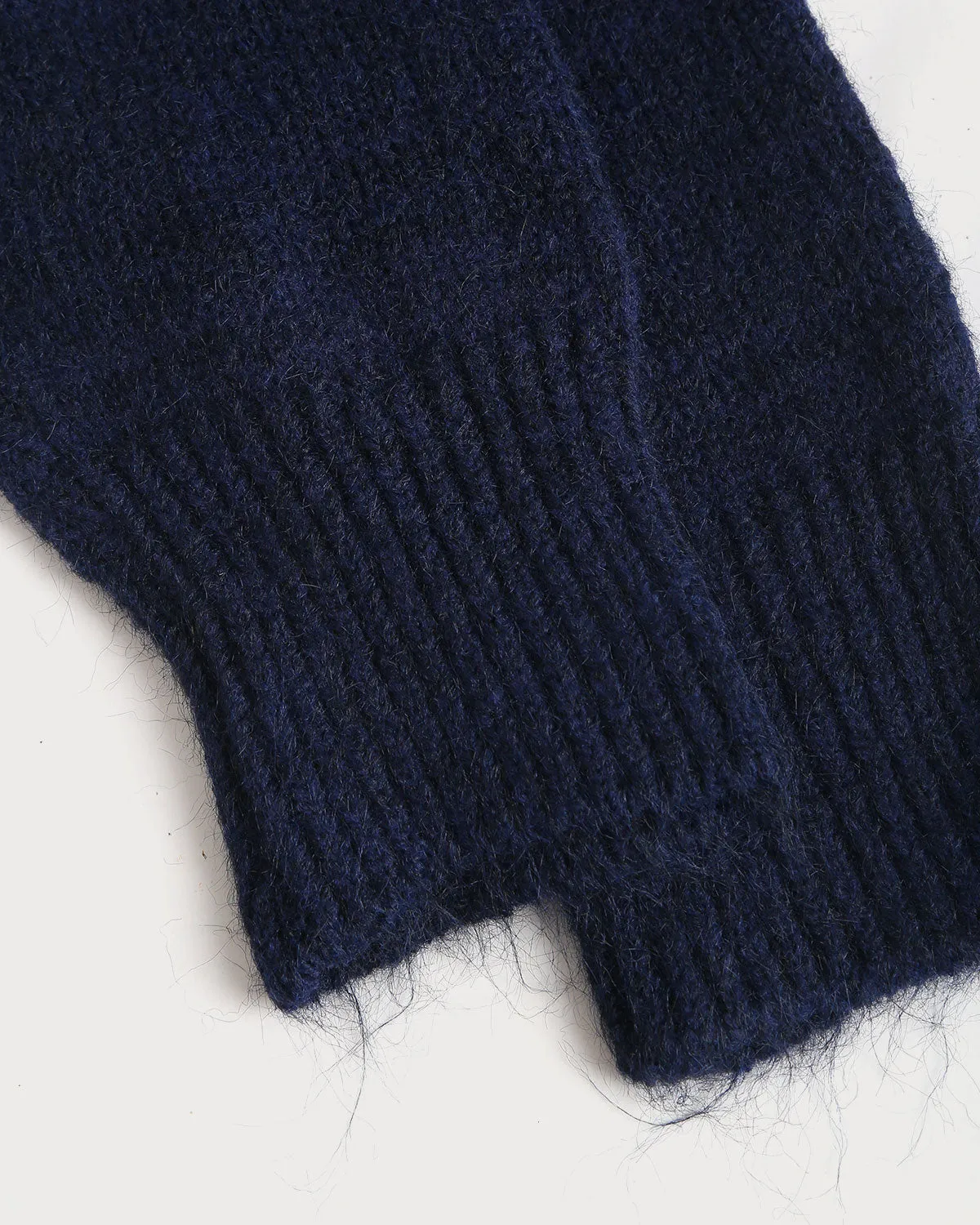 Blue V Neck Long Knit Cardigan sold by rihoas product image thumbnail 4