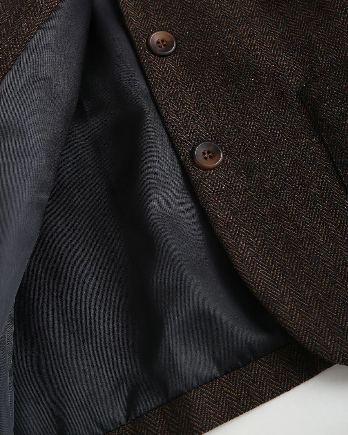 Coffee Single Breasted Blazer sold by rihoas product image thumbnail 3