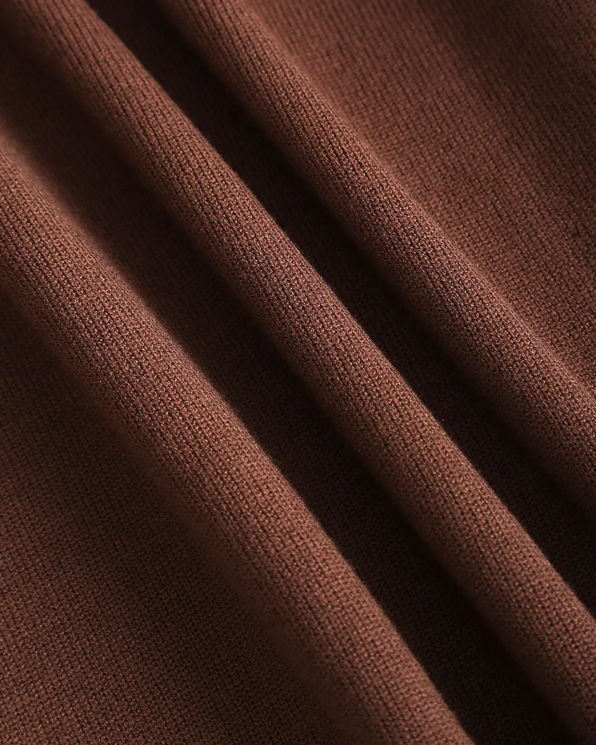 Brown Collared Knit Tee sold by rihoas product image thumbnail 3
