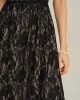 Black Sweetheart Neck A-Line Slip Midi Dress sold by rihoas