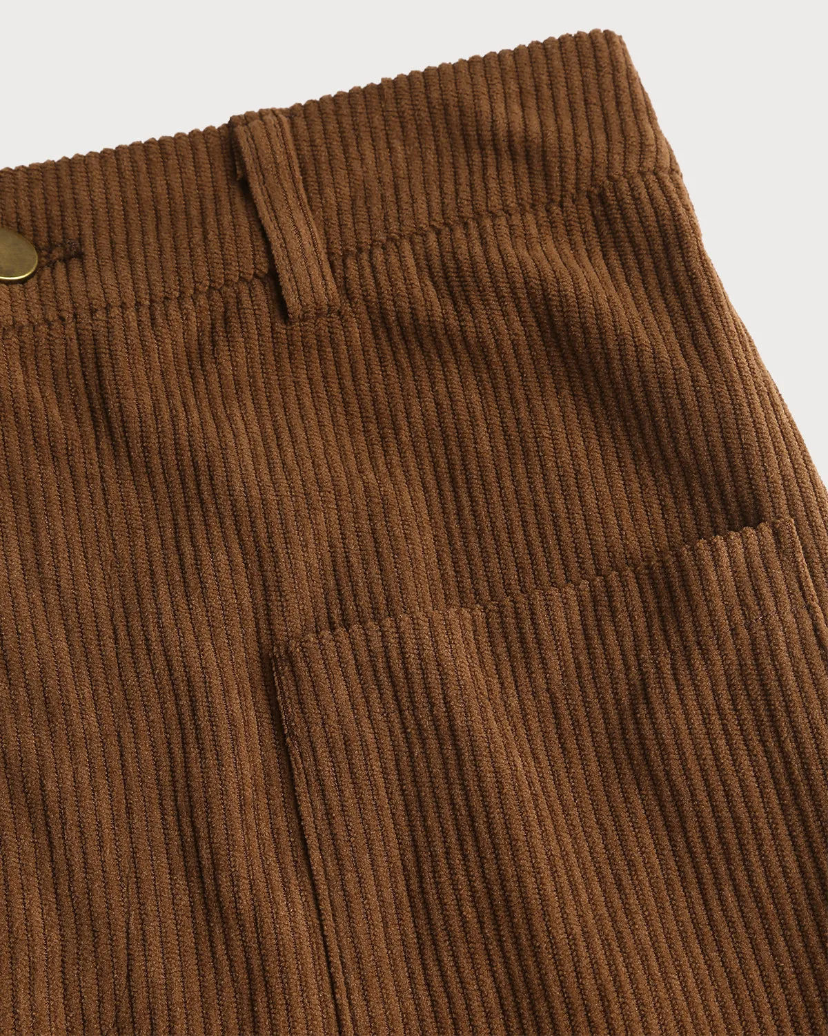 Caramel Straight Corduroy Casual Pants sold by rihoas product image thumbnail 3