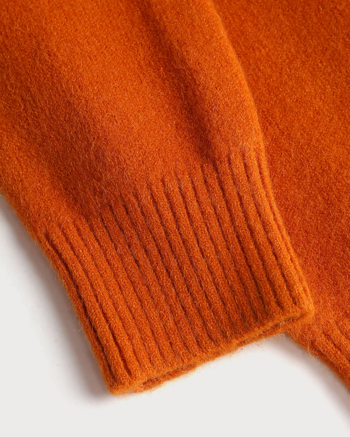Orange Contrasting Knit Cardigan sold by rihoas product image thumbnail 3