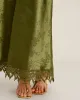 Green Jacquard Corset Slip Maxi Dress sold by rihoas