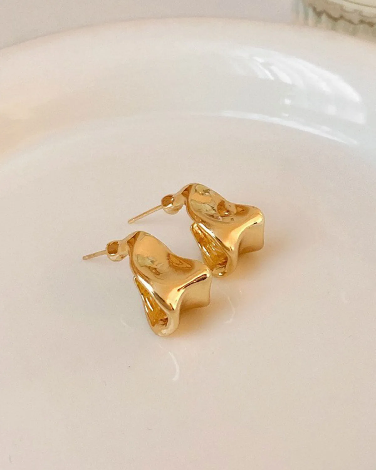 Gold Earrings sold by rihoas product image thumbnail 3