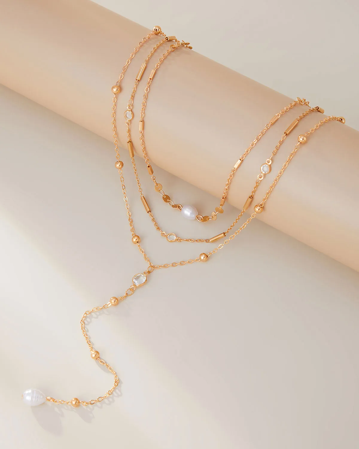 Women's Gold Necklace sold by rihoas product image thumbnail 3