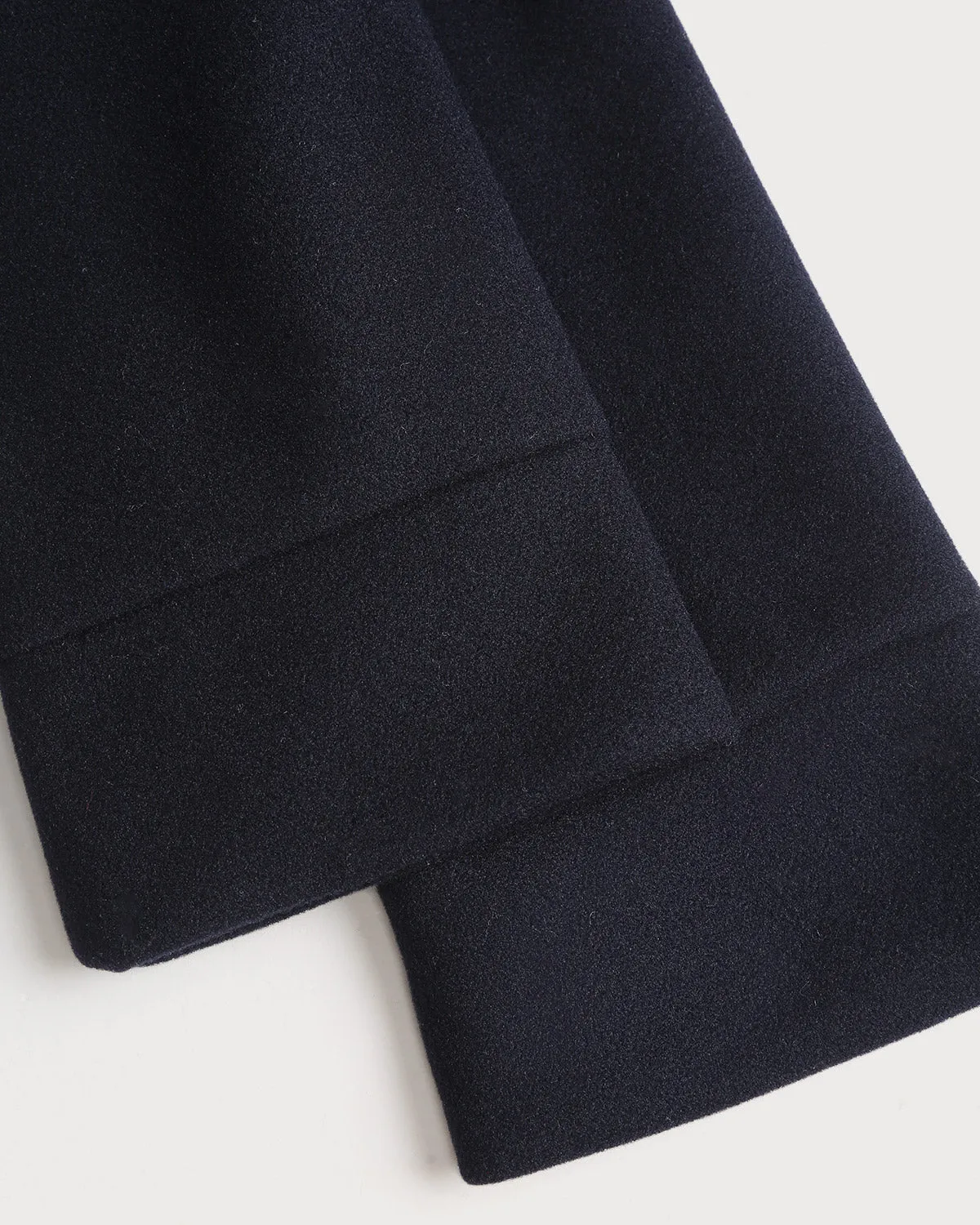 Blue Single Breasted Loose Jacket sold by rihoas product image thumbnail 3