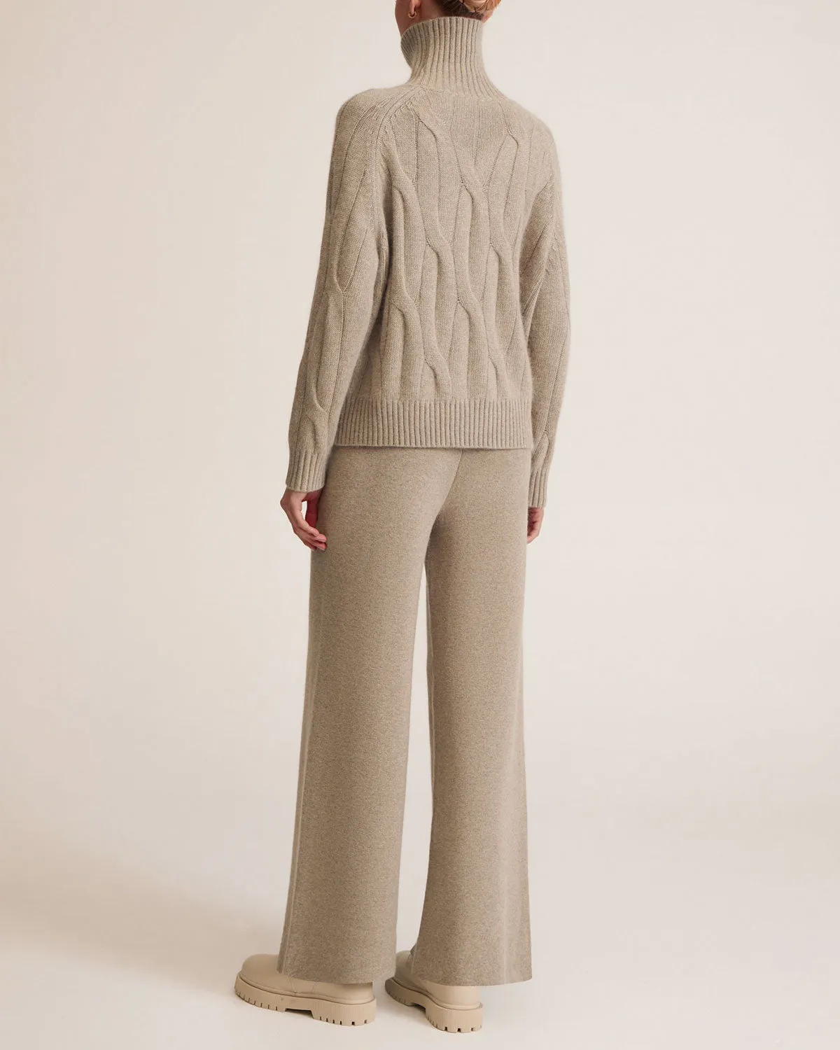 Camel Turtle Loose Sweater sold by rihoas product image thumbnail 4