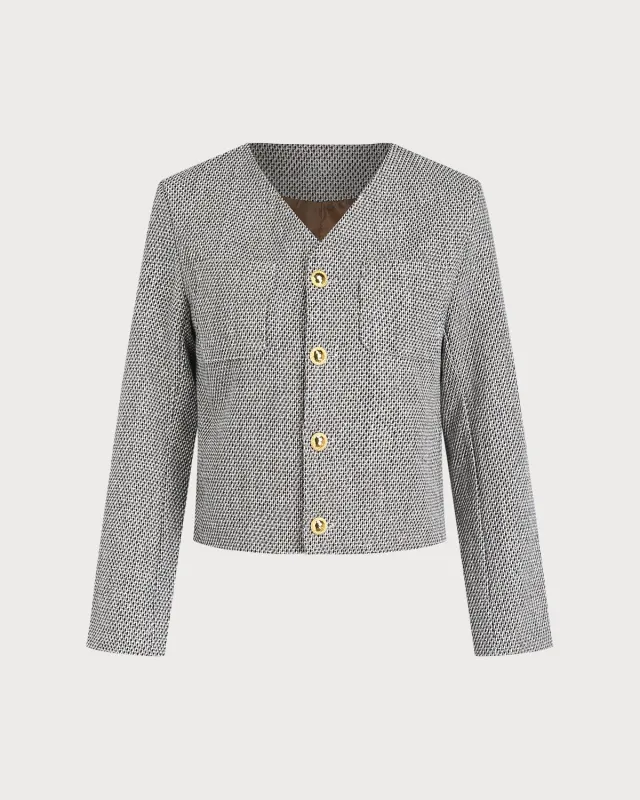 Brown Single Breasted Jacket sold by rihoas