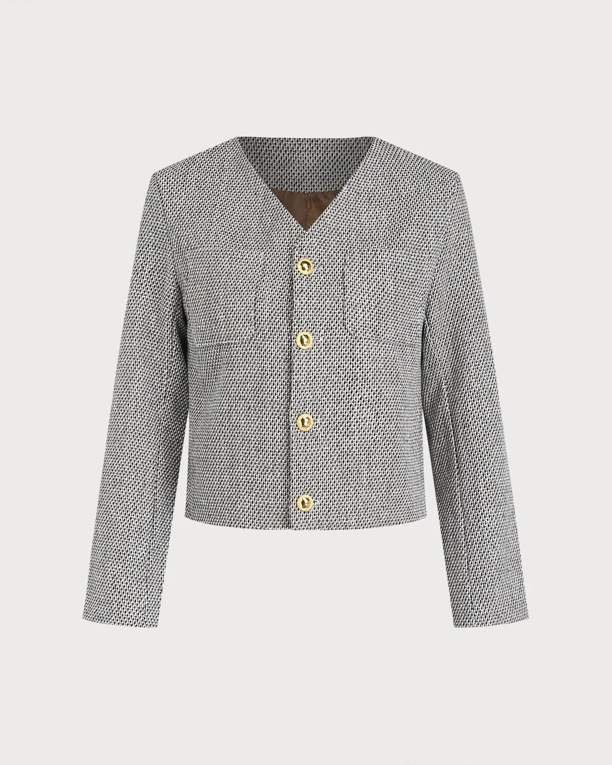 Brown Single Breasted Jacket sold by rihoas