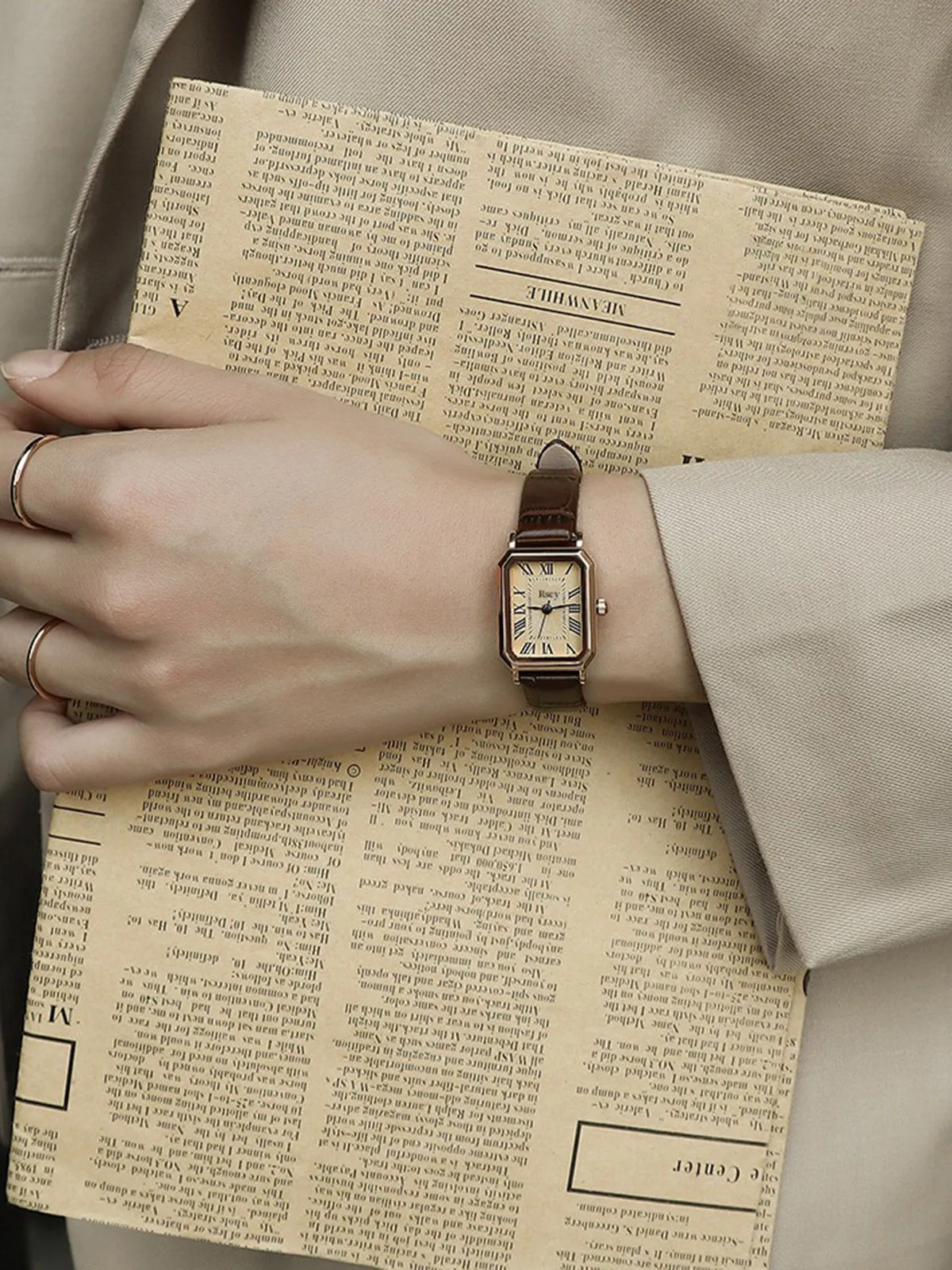 Women's Brown Watch sold by rihoas product image thumbnail 2