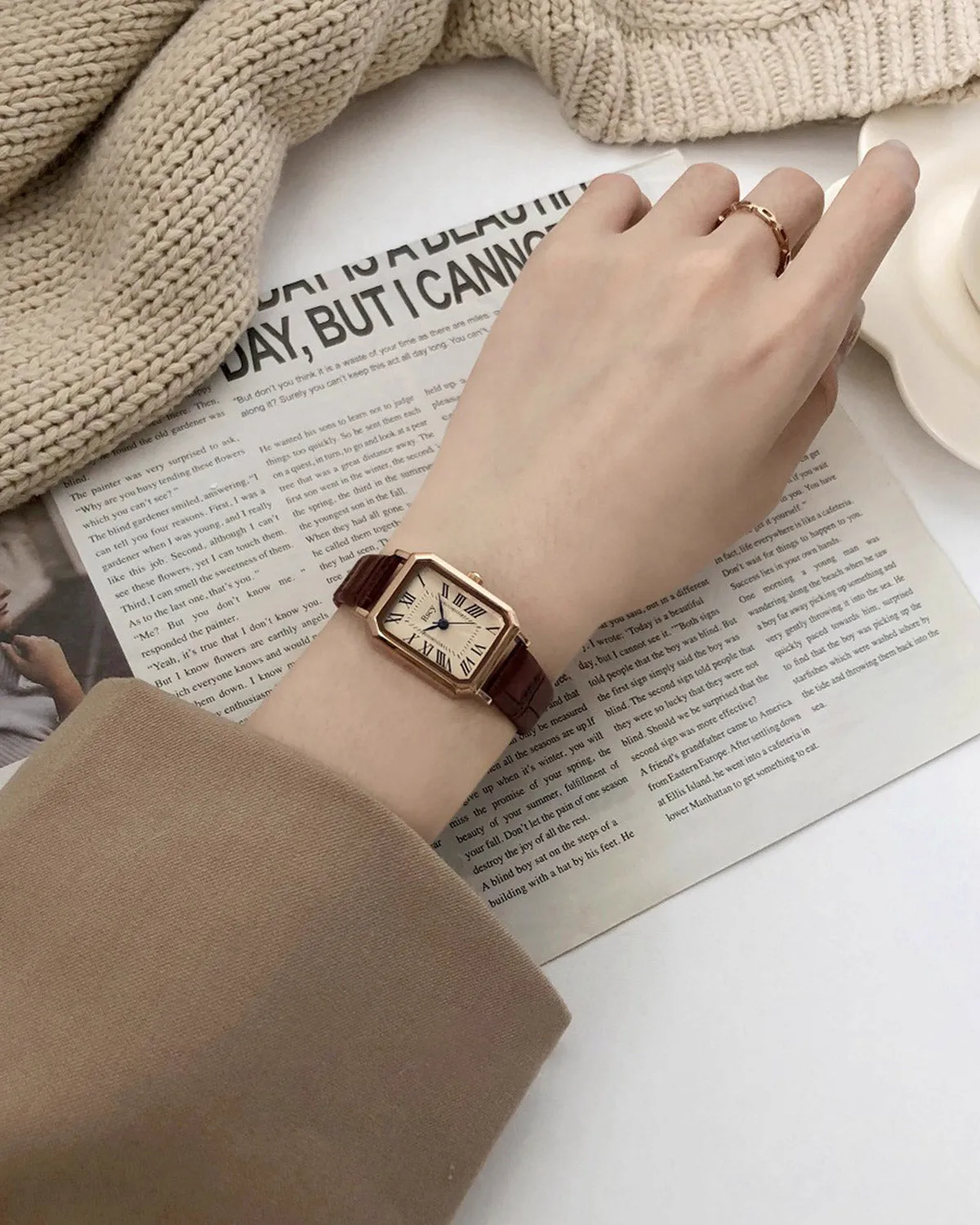 Women's Brown Watch sold by rihoas product image thumbnail 4