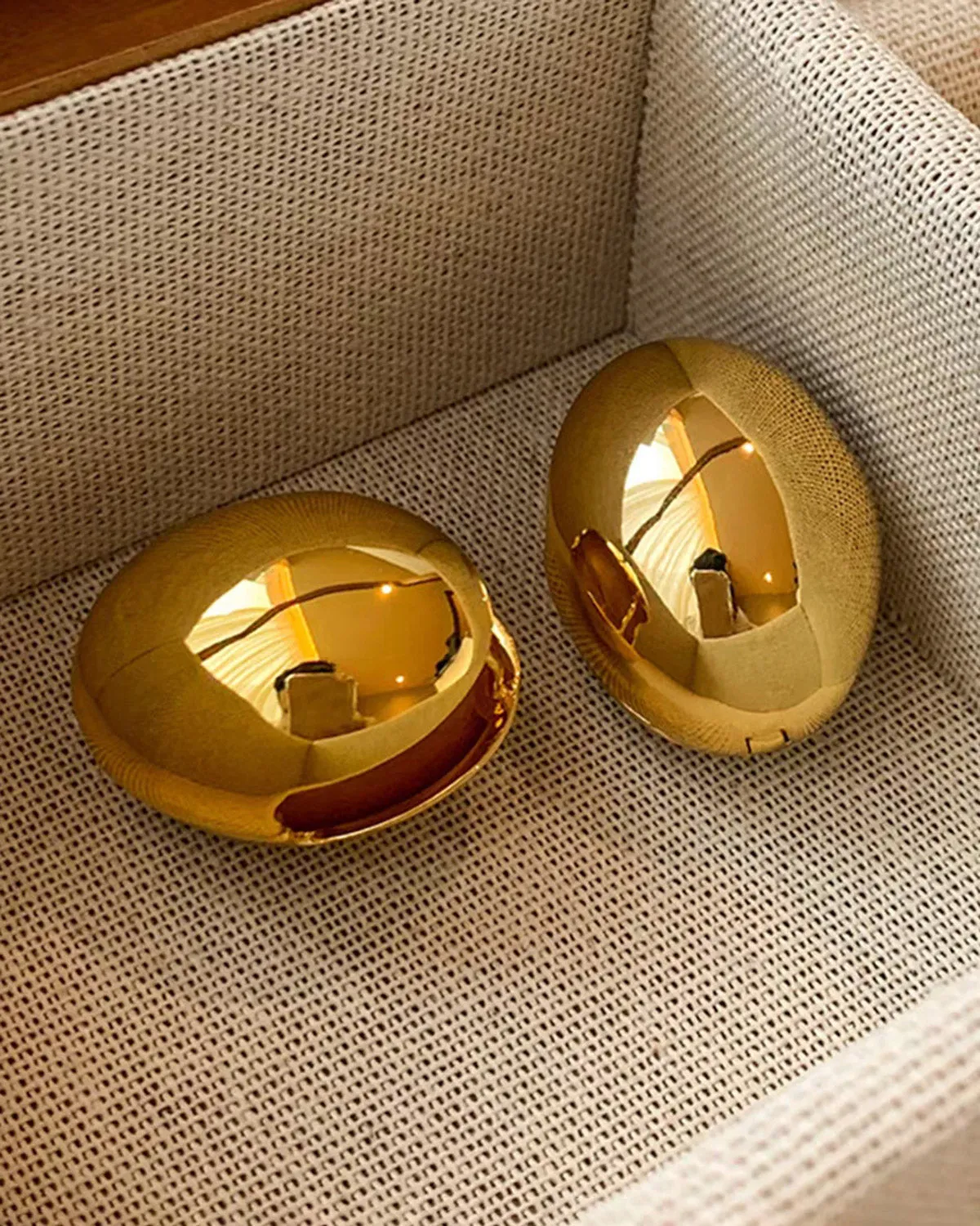 Women's Gold Earrings sold by rihoas product image thumbnail 3