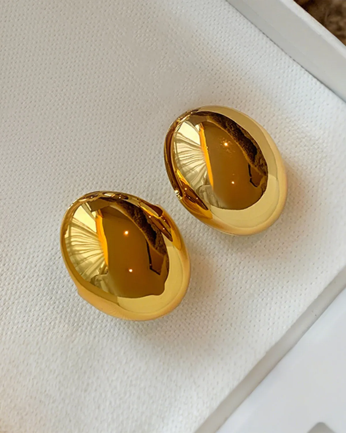 Women's Gold Earrings sold by rihoas product image thumbnail 2