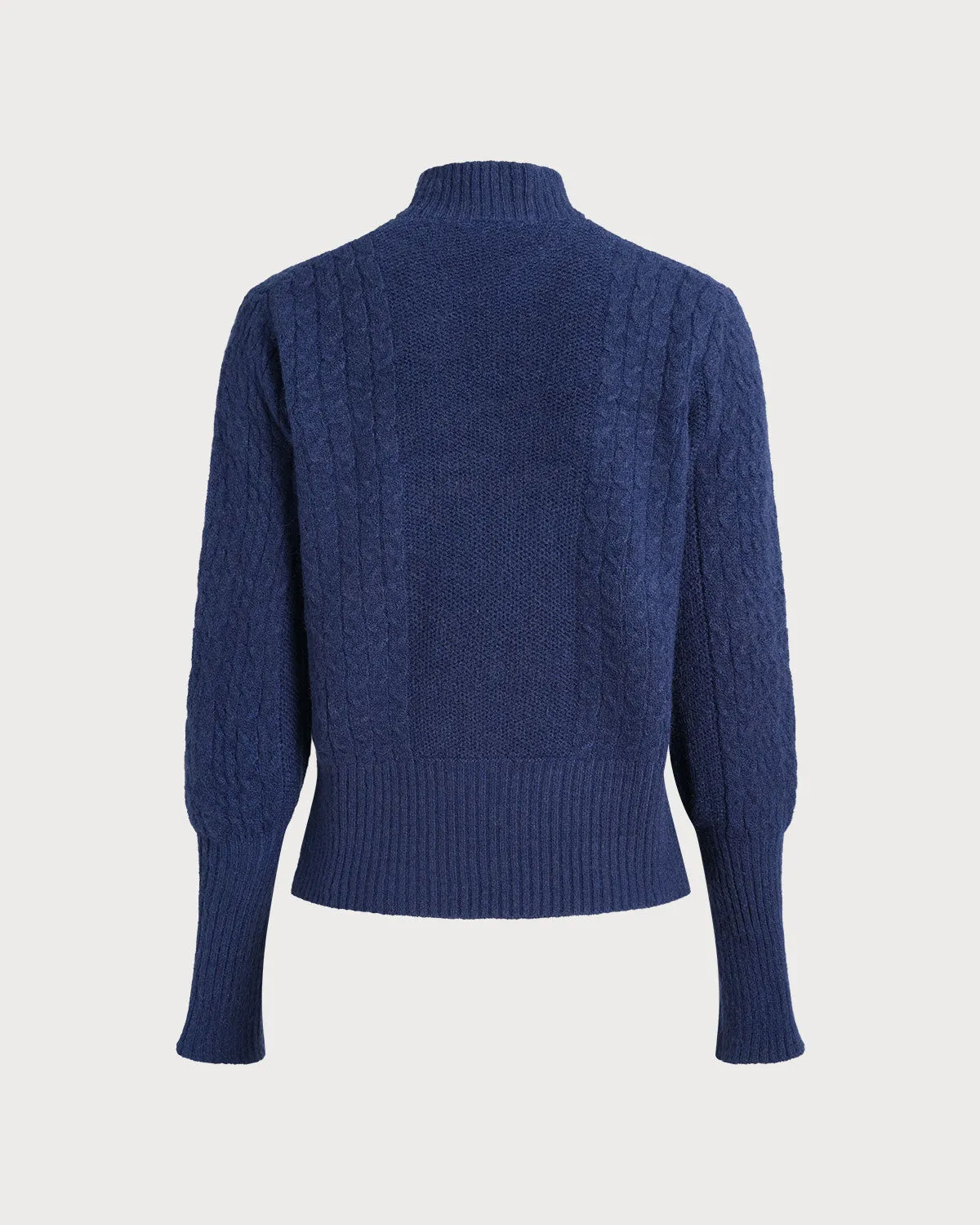 Blue Turtle Knit Cardigan sold by rihoas product image thumbnail 2
