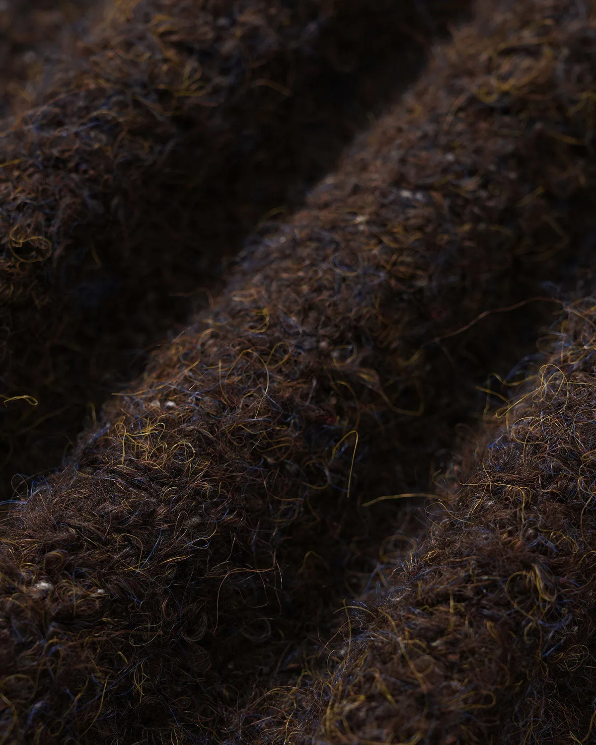 Coffee Turtle Knit Cardigan sold by rihoas product image thumbnail 3