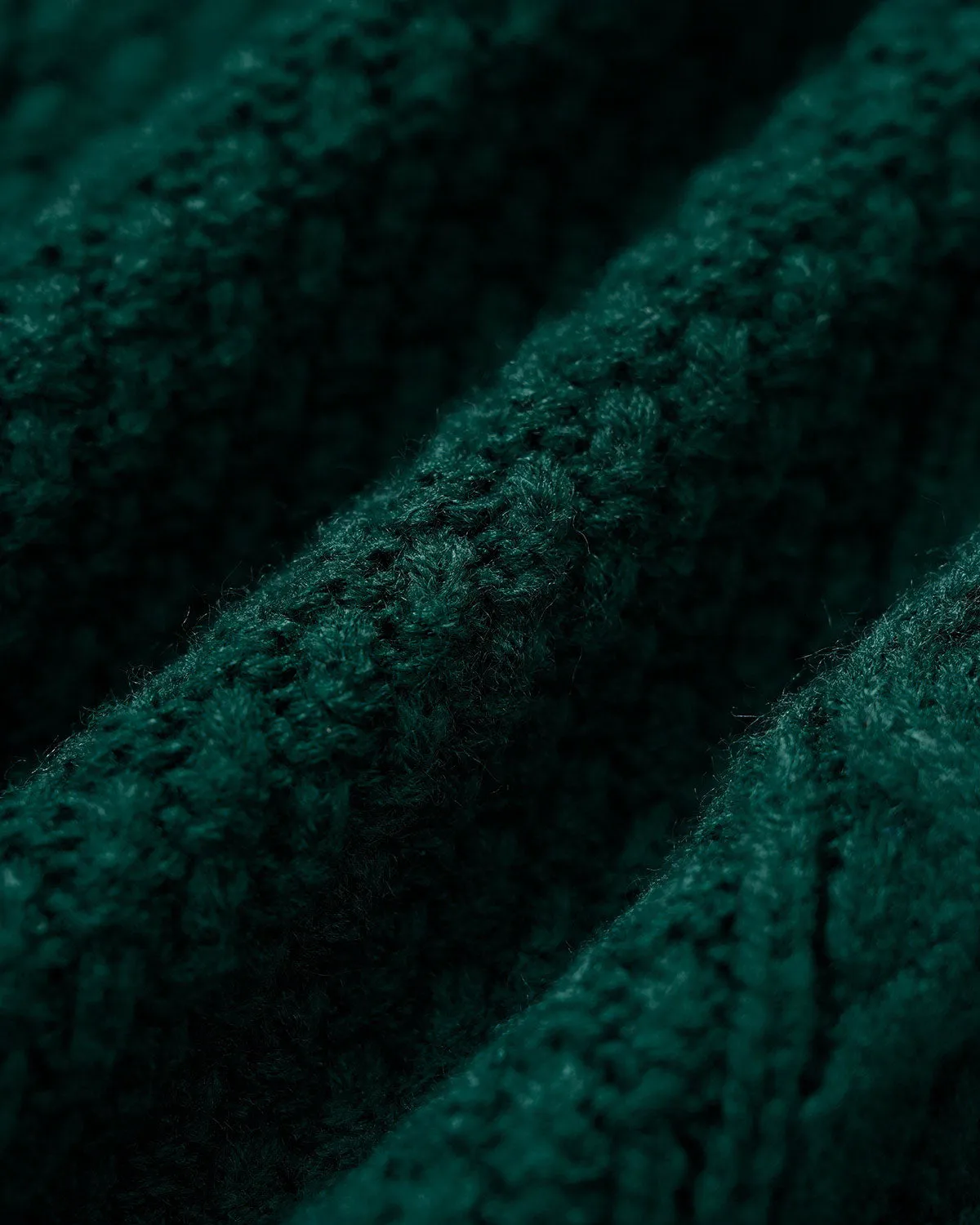 Green Mock Neck Lantern Sleeve Sweater sold by rihoas product image thumbnail 3